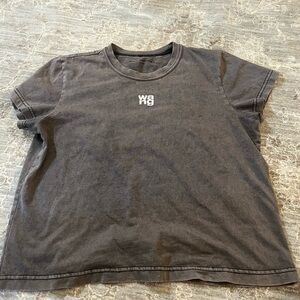 Alexander Wang Charcoal Tee